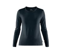 FJÄLLRÄVEN Damen Funktionsshirt Abisko Wool dunkelblau | XS
