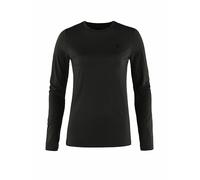 Fjällräven Damen Funktionsshirt Abisko Wool Longsleeve Schwarz Größe S