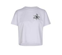 Fjällräven T-Shirt Damen Fjällblomster Logo 100% Baumwolle lila (Lavender Mist) Gr. M