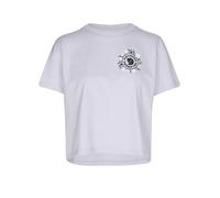 Fjällräven Damen T-Shirt Fjällblomster Logo – 100% Baumwolle – lila (Lavender Mist) XS