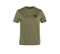 FJÄLLRÄVEN Damen Funktionsshirt Fox Boxy Logo olive | XS