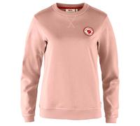 Fjällräven Damen Hoodie Fjällräven Övik 1960 Logo Badge Sweater Chalk Rose S