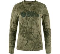 Fjällräven Damen Longsleeve Värmland Wool Green Camo S