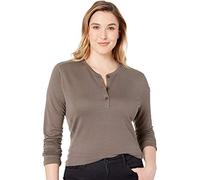 Fjällräven Damen Lappland Merino Henley LS W Pullover & Sweatshirts, Dark Olive, S