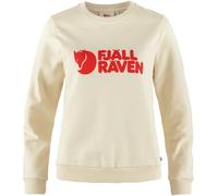 Fjällräven Logo Sweater W chalk white-flame orange (113-214) S