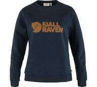 Fjällräven Damen Logo Sweatshirt, Dark Navy, XS