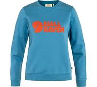 Fjällräven Damen Logo Sweatshirt, Dawn Blue/Terracotta Brown, XXS