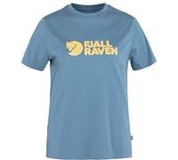 Fjällräven Damen Logo T-Shirt, Dawn Blue, S
