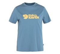 Fjällräven Damen Logo T-Shirt, Dawn Blue, XS