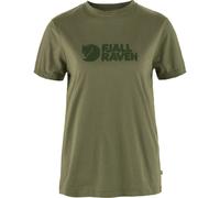Fjällräven Damen Logo T-Shirt (Größe M, oliv)