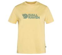 Fjällräven Damen Logo T-Shirt, Mais Yellow, L