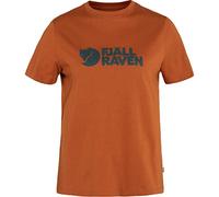 Fjällräven Logo Damen T-Shirt orange-braun - L