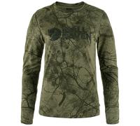 Fjällräven Damen LS-Shirt Värmland Wool (Green Camo), Größe XS, sonstiges Camo