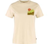 Fjällräven Nature T-shirt W für Damen 113 - Chalk White XL