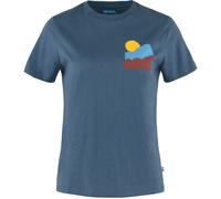 Fjällräven - Women's Nature T-Shirt - T-Shirt, Gr. XXS, blau (IndigoBlue)