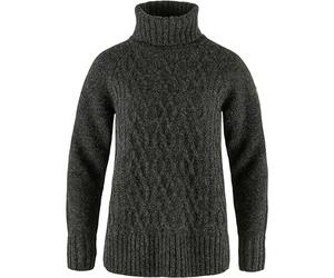 Fjällräven Damen Övik Cable Knit Pullover Kapuzenpullover Hoodie