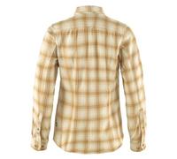 Fjällräven Damen Övik Flannel Shirt, Chalk White/Dune Beige, L