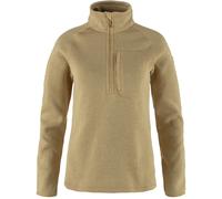 Fjällräven Övik Fleece Half Zip Sweater Damen - dune beige XS