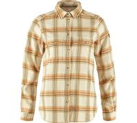 Fjällräven - Women's Övik Heavy Flannel Shirt - Hemd, Gr. XS, beige (ChalkWhite/DuneBeige)