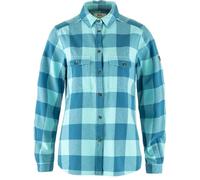 FJALLRAVEN Ovik Heavy Flannel Shirt W - Damen - Blau - Größe M- Modell 2026