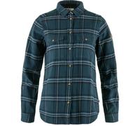 Fjällräven Övik Heavy Flannel Shirt Women Indigo Blue-Dark Navy (Auslaufware) (XS)