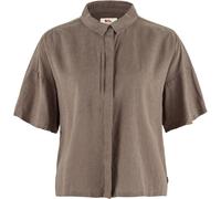 Fjällräven övik Hemp Camp Shirt SS W suede brown (244) XS