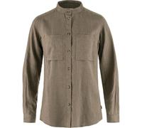 Fjällräven Damen Övik Hemp LS Hemd, Suede Brown, L