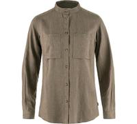 Fjällräven Damen Övik Hemp LS Shirt, Suede Brown, XL