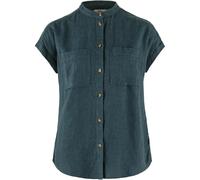 Fjällräven Damen Övik Hemp SS Hemd, Mountain Blue, S