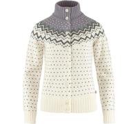 Fjällräven Övik Knit Cardigan Women Chalk White-Flint Grey (Auslaufware) (XL)