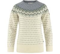 Fjällräven Övik Knit Damen Sweater Damen 113-055 - Chalk White-Flint Grey M