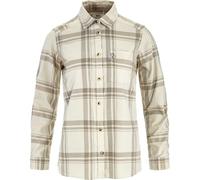 Fjällräven Damen Övik Lite Flannel Hemd, Chalk White/Fossil, XXS