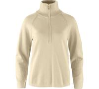 Fjällräven - Women's Övik Lite Half Zip - Wollpullover, Gr. M, beige (LightBeige)
