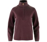 Fjällräven - Women's Övik Lite Half Zip - Wollpullover, Gr. XS, braun (Port)