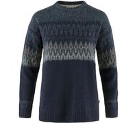 Fjällräven - Women's Övik Path Knit - Wollpullover, Gr. M, blau (DarkNavy/Navy)