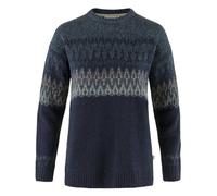 Fjällräven - Women's Övik Path Knit - Wollpullover, Gr. M, blau (DarkNavy/Navy)