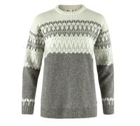 Fjällräven Damen Övik Path Knit Sweatshirt, Grey/Chalk White, S