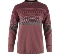 Fjällräven - Women's Övik Path Knit - Wollpullover, Gr. M, rot (MesaPurple/DarkGarnet)