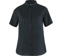 Fjällräven övik Travel Shirt Short-Sleeve Blau, Damen Hemden, Größe XS - Farbe Dark Navy