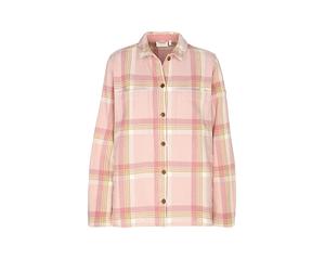 FJÄLLRÄVEN Damen Outdoor Bluse Singi Flannel Overshirt beige | L