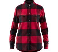 Fjällräven W Canada Shirt Long-Sleeve Red, Größe S - Damen G-1000® Hemd, Farbe Kariert-Rot