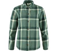Fjällräven Damen Singi Flannel Overshirt, Patina Green/Deep Patina, L
