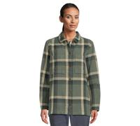Fjällräven Damen Singi Flannel Overshirt, Patina Green/Deep Patina, XL