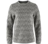 Fjällräven Damen Sweatshirt Snow Round Neck – Grau – XS