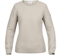 Fjällräven Damen Sweater Övik Structure, Egg Shell-Grey, S, 89775-111-020