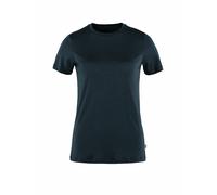FJÄLLRÄVEN Damen T-Shirt Abisko Wool SS W dunkelblau | M
