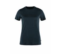 Fjällräven Damen Abisko Wool SS T-Shirt, Dark Navy, XS