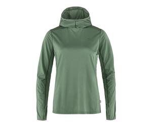 Fjällräven Damen T-Shirt Fjällräven Abisko Sun-hoodie W Patina Green XS