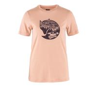 Fjällräven Damen T-Shirt Fjällräven Abisko Wool Fox SS W Chalk Rose/Port XS