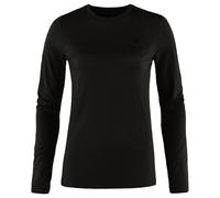 Fjällräven Damen T-Shirt Fjällräven Abisko Wool LS Black XS